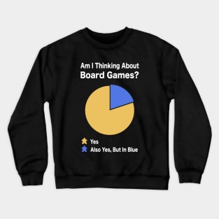 Am i thinking about board game Crewneck Sweatshirt